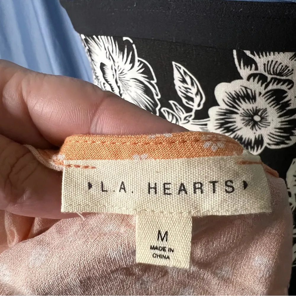 Tie Front Floral Peplum Top - Image 3