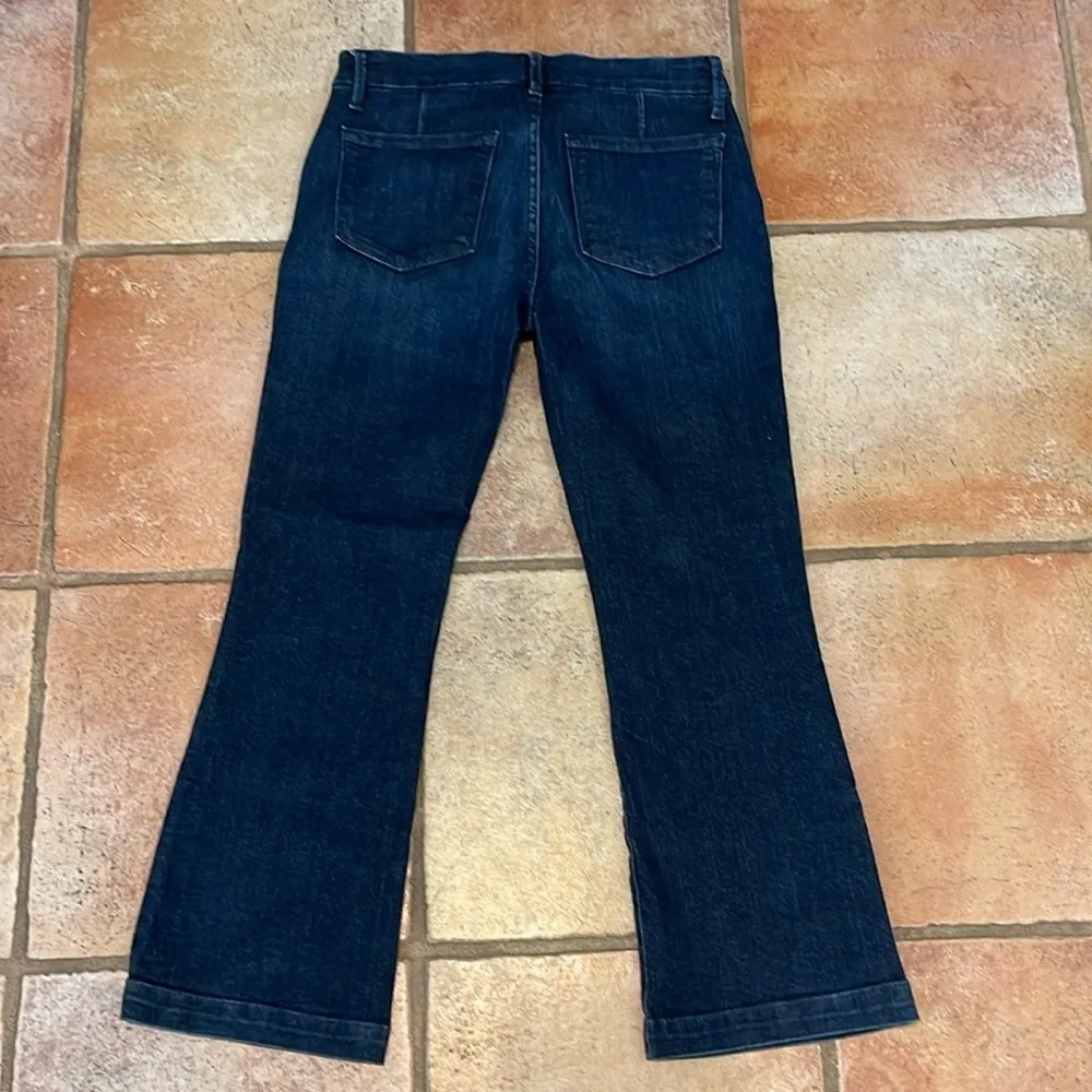FRAME LE CROP MINI BOOT LACE UP JEANS SIZE 25 - Image 11