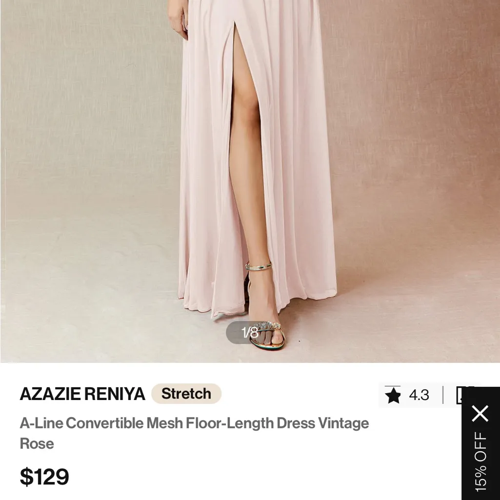 Azazie dress‎ - Image 6