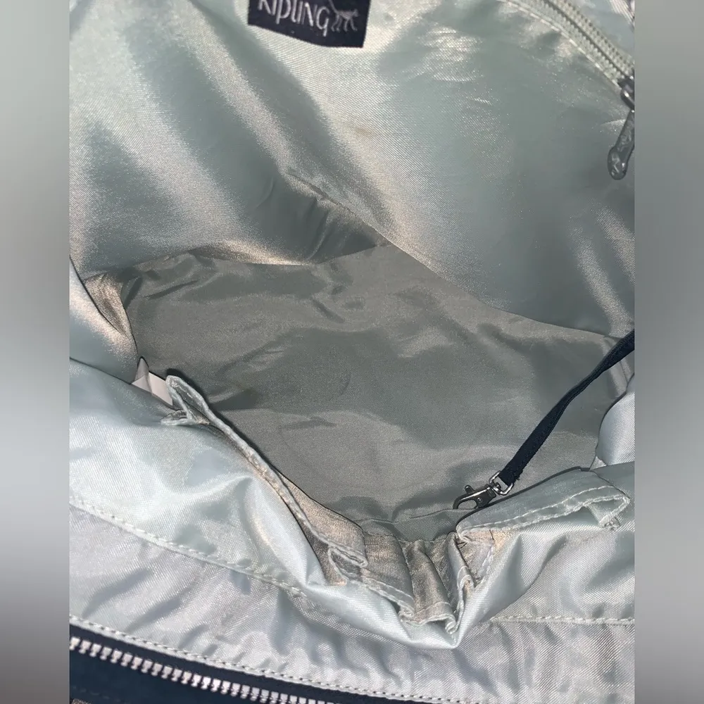 Kipling  Bag Tote Purse Large Tote Work Bag Navy blue - Image 11