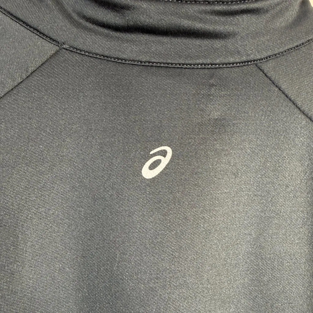 Asics 1/4 Zip Pullover Jacket Women's Medium Gray Active Outdoor Workout Running - Image 14