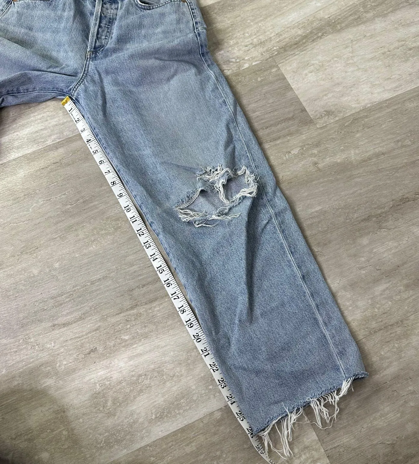 Citizens of Humanity Dylan Rolled Crop Jeans Size 26 Style 1994-837 - Image 3