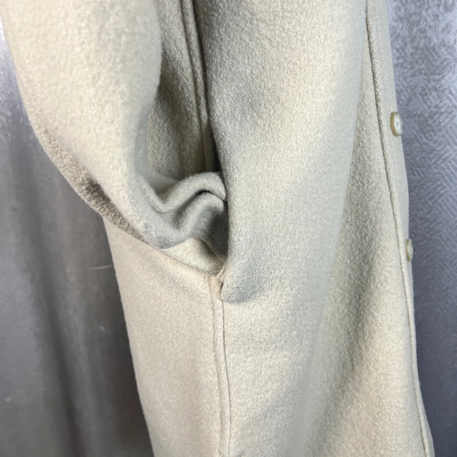 Wilfred Free Oversized Long Shirt Jacket Cream Shacket 2XS oversize up to small - Image 6