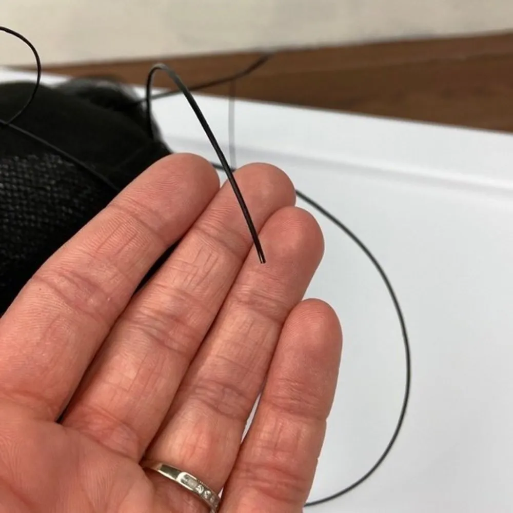 Jack McConnell Hat Vintage Feathers Rhinestones Black - Image 9