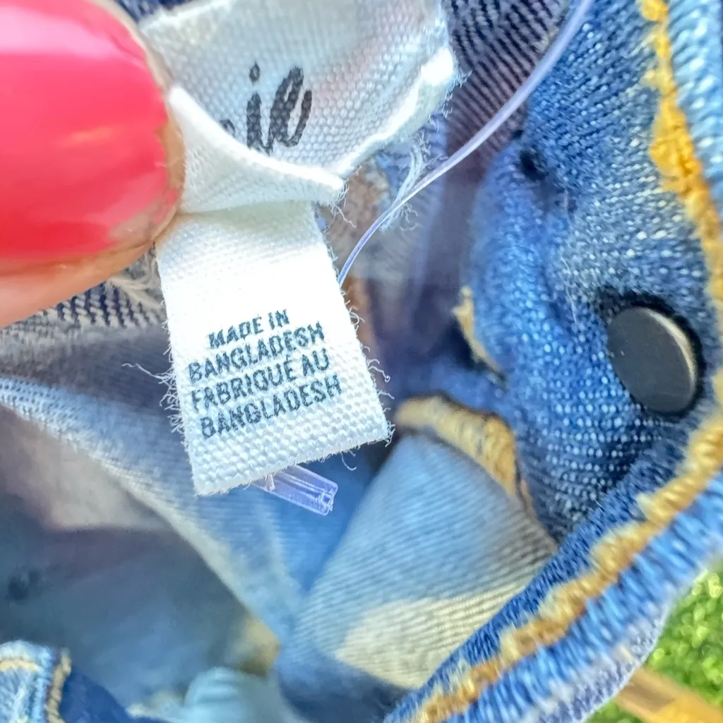 Aerie Daydream Denim Short size Large - Image 8