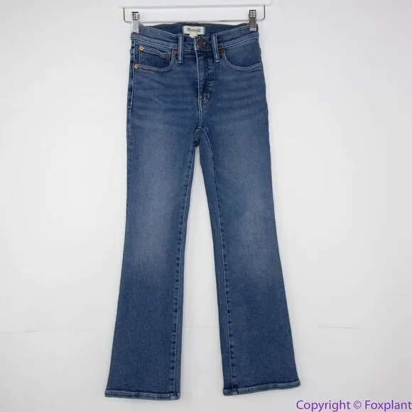 NEW Madewell Cali Demi-Boot Jeans in Bodney Wash, 24‎ - Image 4