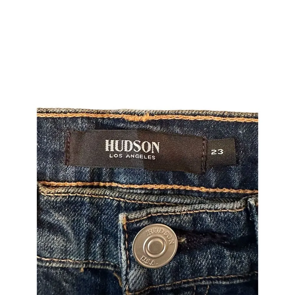 Hudson Remi Women's High Rise Straight Crop Jeans Blue Size 23 NWT - Image 9