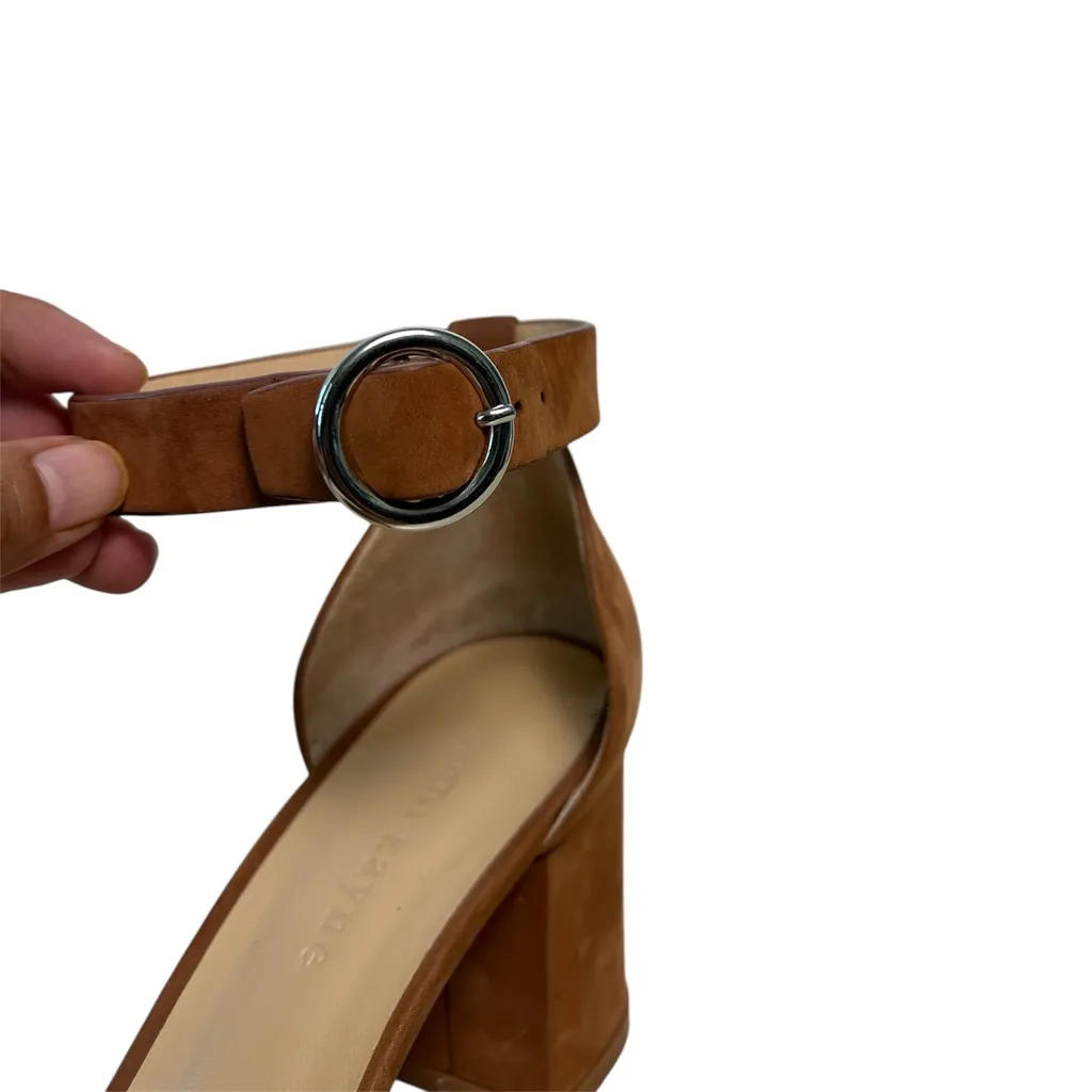 Jenni Kayne Women’s Brown Open Toe Ankle Strap Sandals Shoes Size 38 (US 8) - Image 7