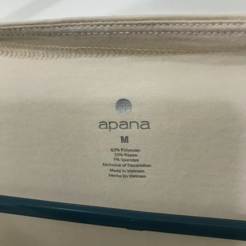 Apana Women’s Long Sleeve Poly/Rayon/Spandex Oversized Medium EUC - Image 3