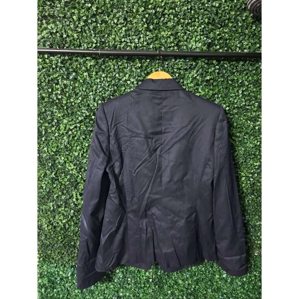 Stella McCartney Blue and Gold Button Blazer Sz 44/Large - Image 2