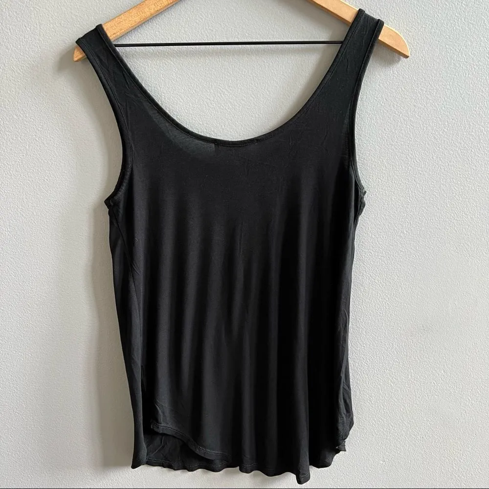 Carly Jean Los Angeles CJ's Favorite Tank in Black Small - Image 4