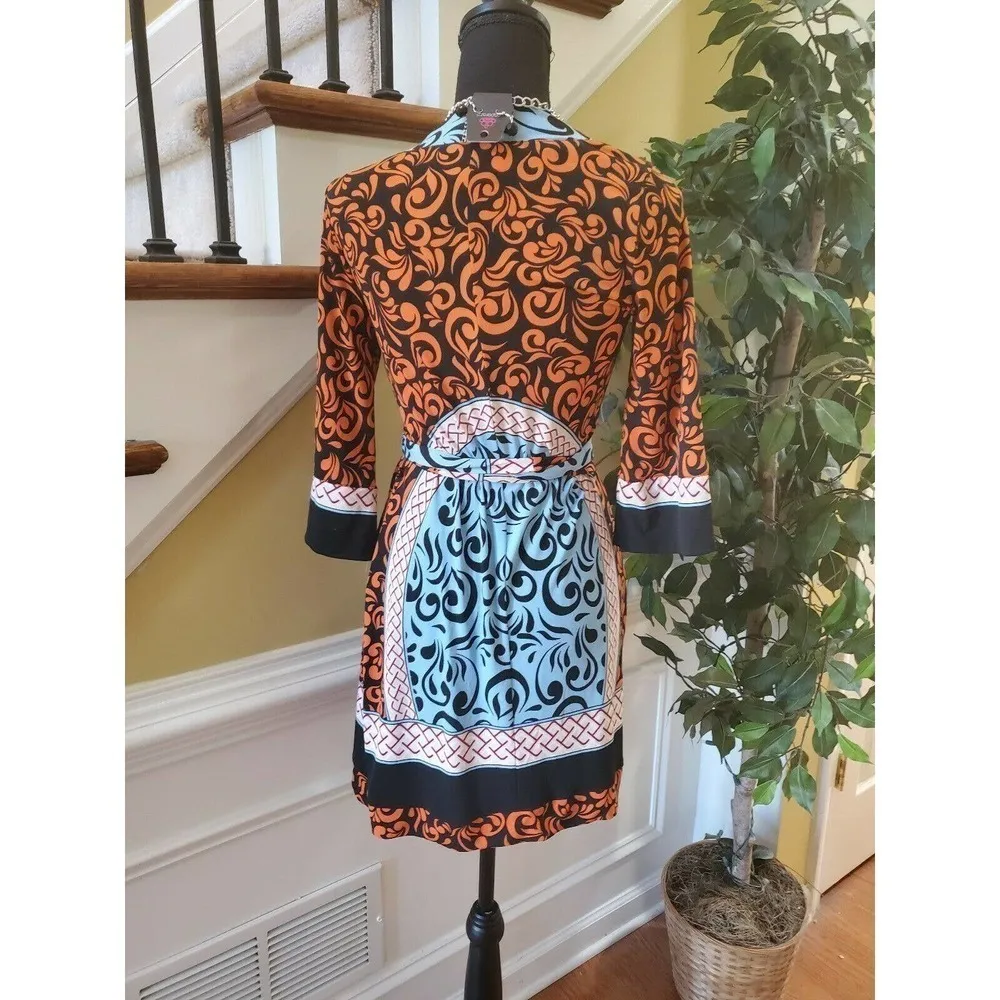 Rubber Ducky  Productions Wrap Dress Size Small - Image 2