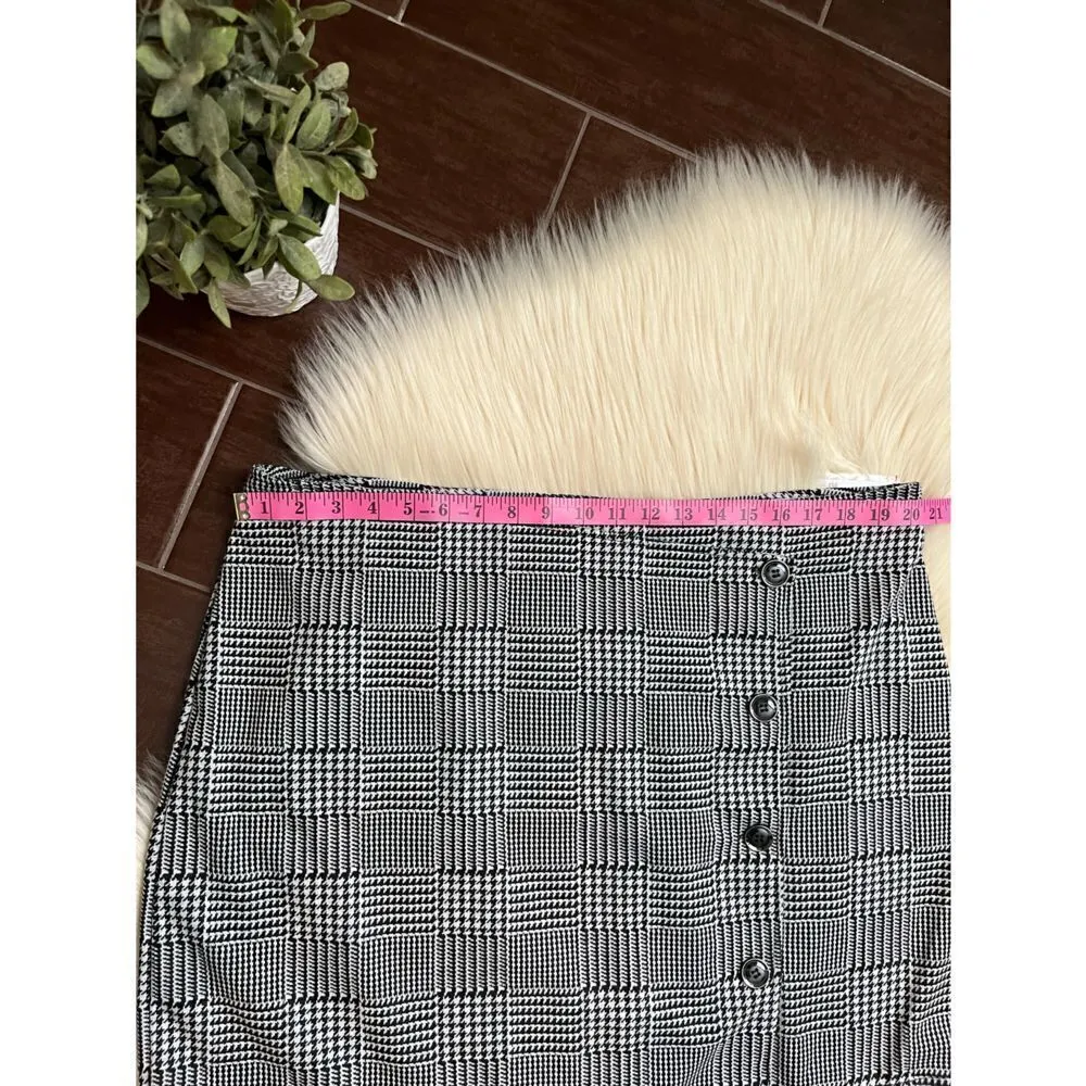 Joe Boxer black/white plaid winter wrap skirt sz 2x NWT - Image 7