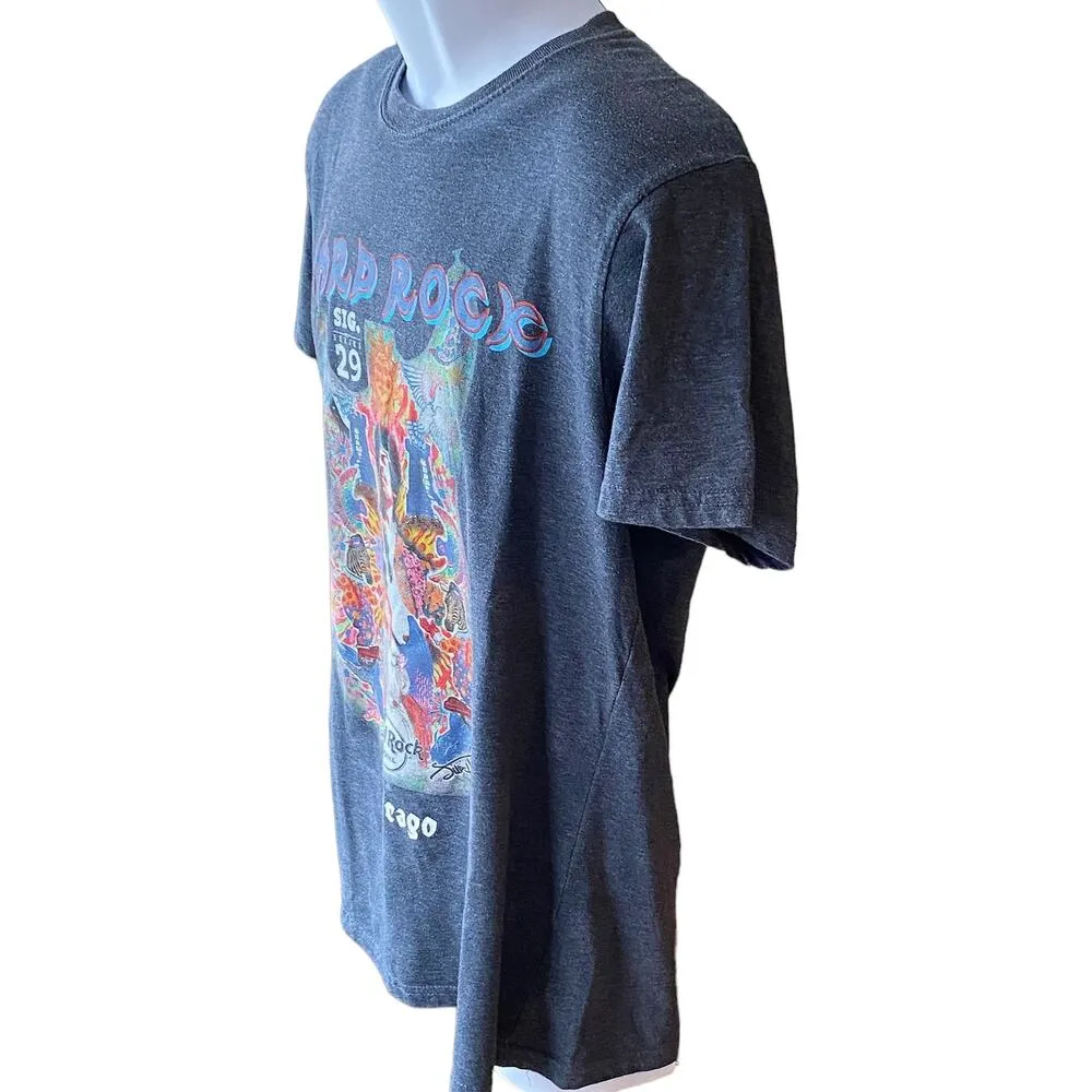 JIMI HENDRIX Hard Rock Hotel Chicago T - Image 3