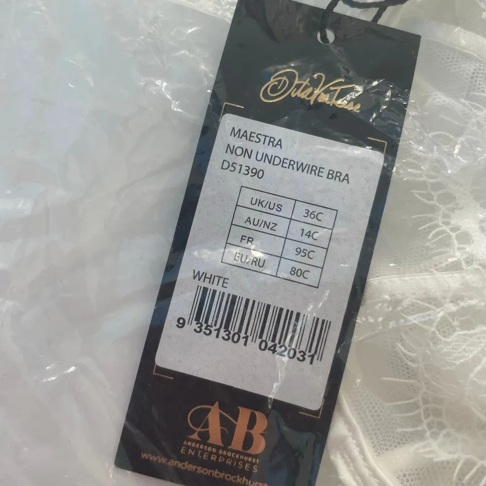 NWT Dita Von Teese Maestra White Lace Underwire Balconette Bra Size 36C - Image 11