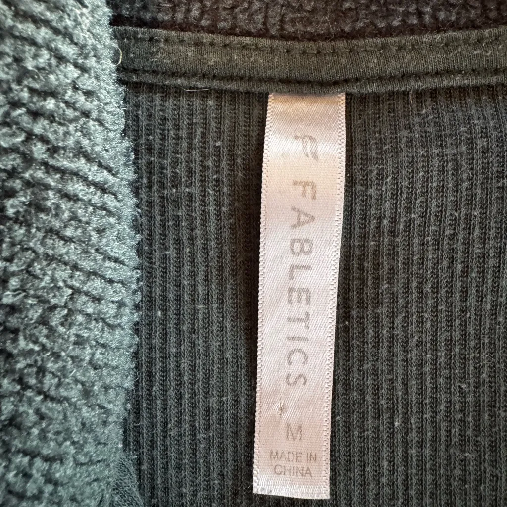 Fabletics Green Jumpsuit with Gold Zipper - Image 4