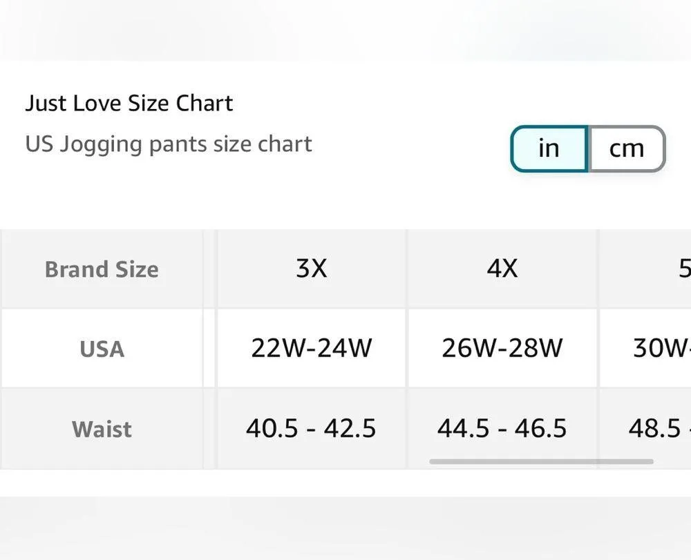 Just Love Women’s Black Denim Skinny Stretch Pull On Jeggings Plus Size 3XL NEW! - Image 5