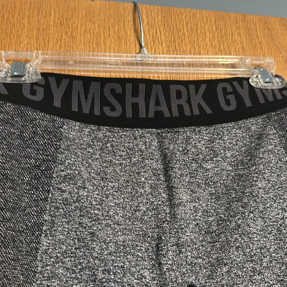Gymshark Gray Athletic Biker Shorts - Image 2