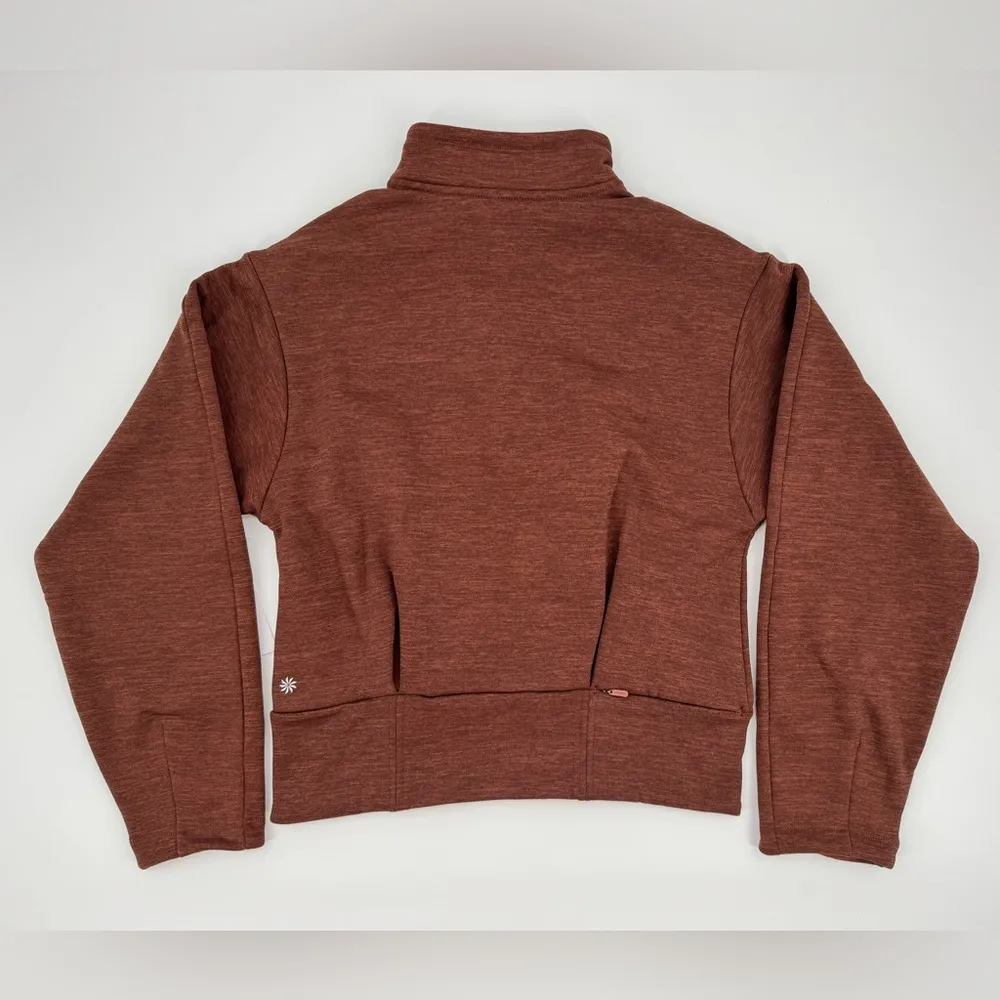 Athleta Women's Altitude Polartec Half Zip Sweatshirt Size XS NWT - Image 2