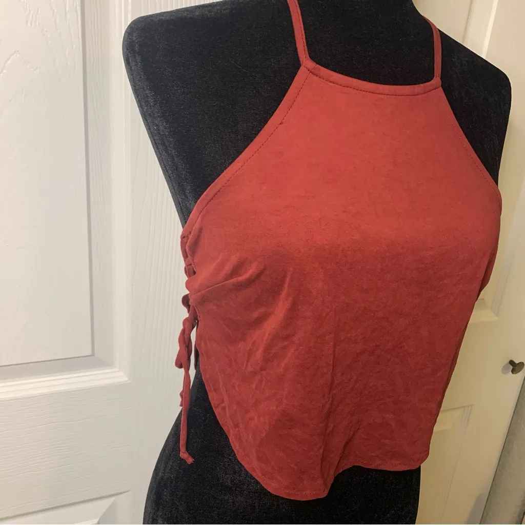 Charlotte Russe Halter Side Tie Top - Image 2