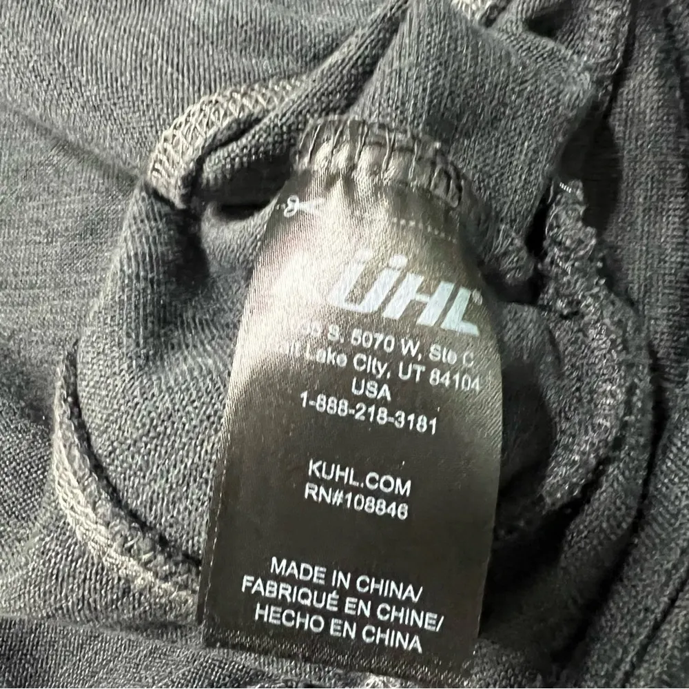 Kuhl Lea Pullover Gray size large pocket cowl neck - Image 5