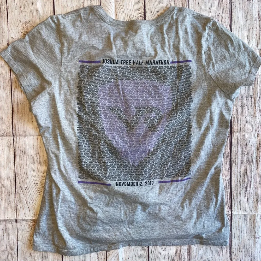 Joshua tree half marathon running short sleeve T - Image 5