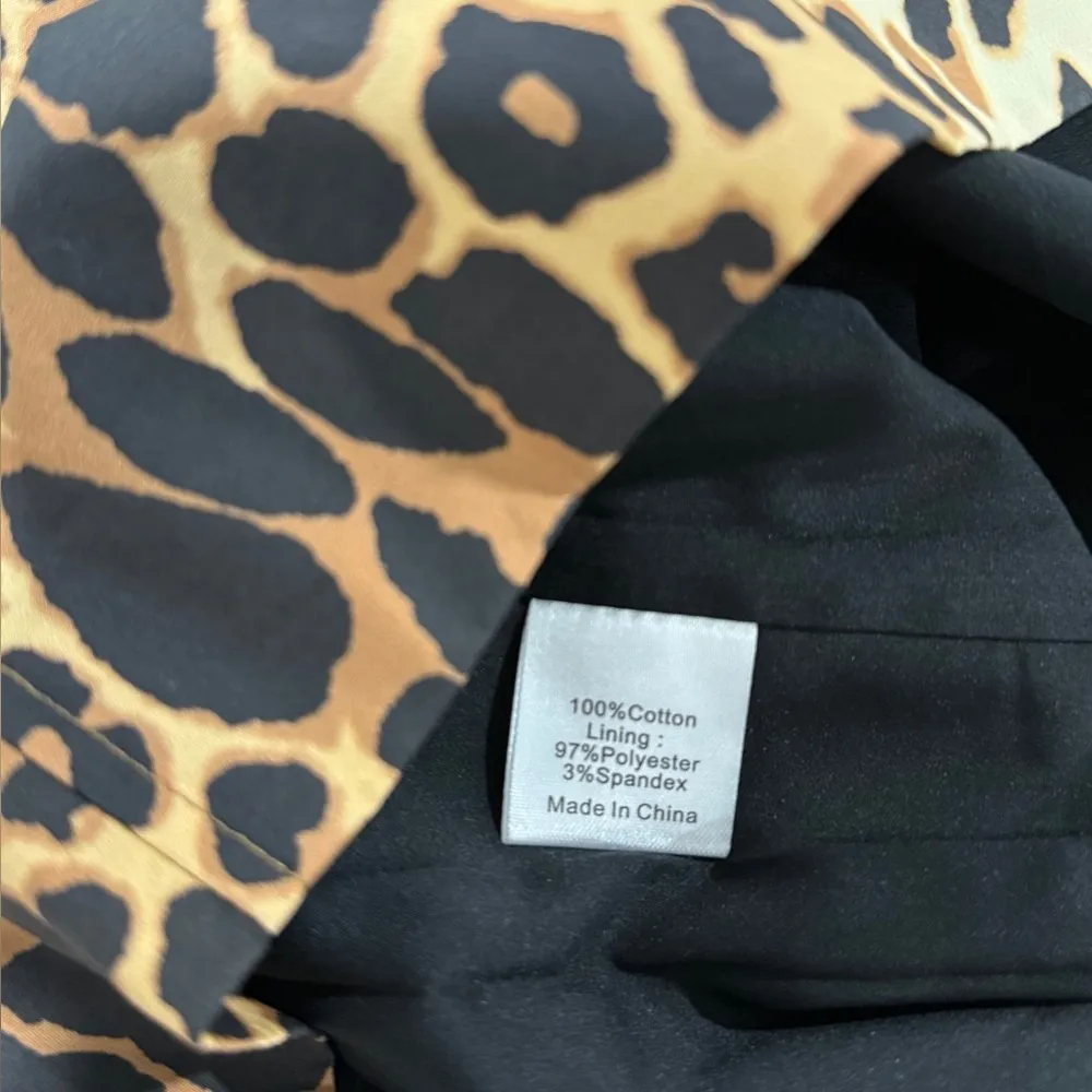 Tuckernuck x India Hicks Leopard Domino Dress | Size S NWT Retail: $198 - Image 15