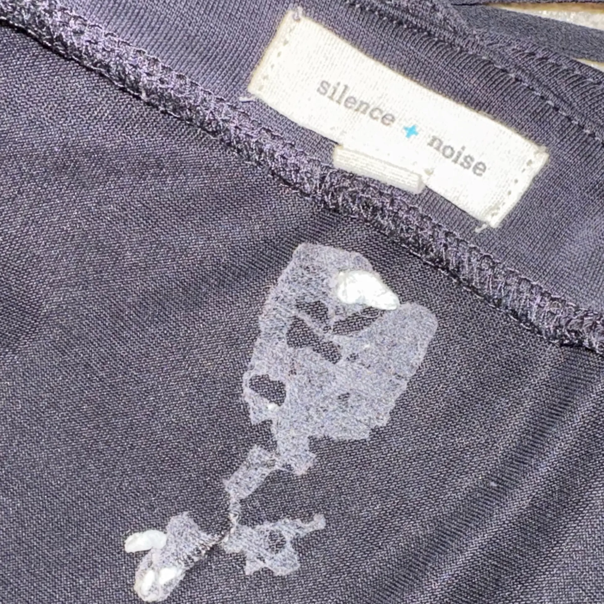 Silence + Noise Urban Outfitters Charcoal Gray Wrap Dress- Size Medium‎ - Image 6