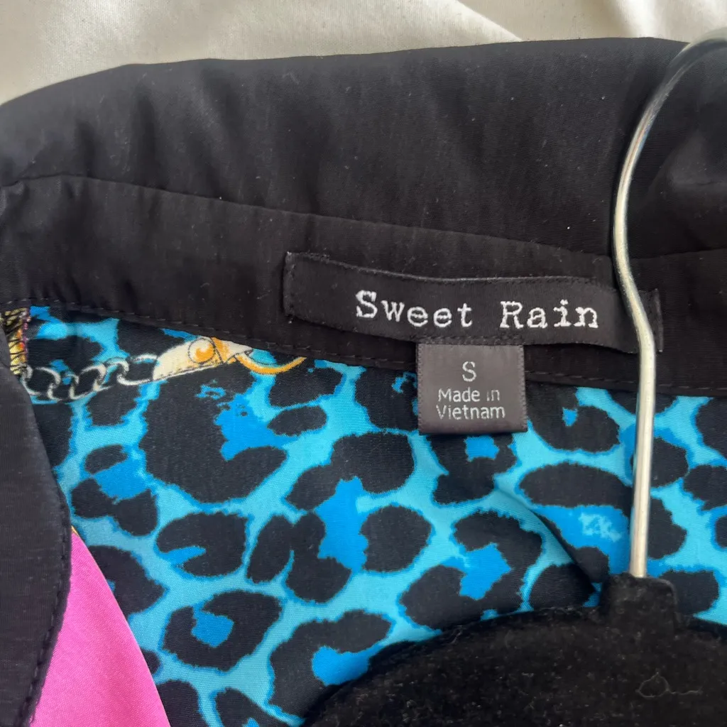 Sweet Rain Women's Pink and Blue Blazer - Image 4