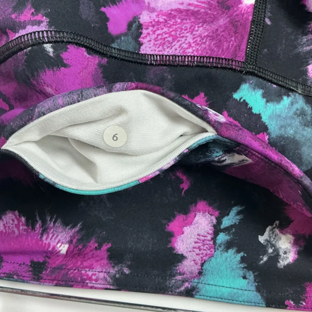 lululemon athletica Multicolor Patterned Leggings A0352 - Image 4