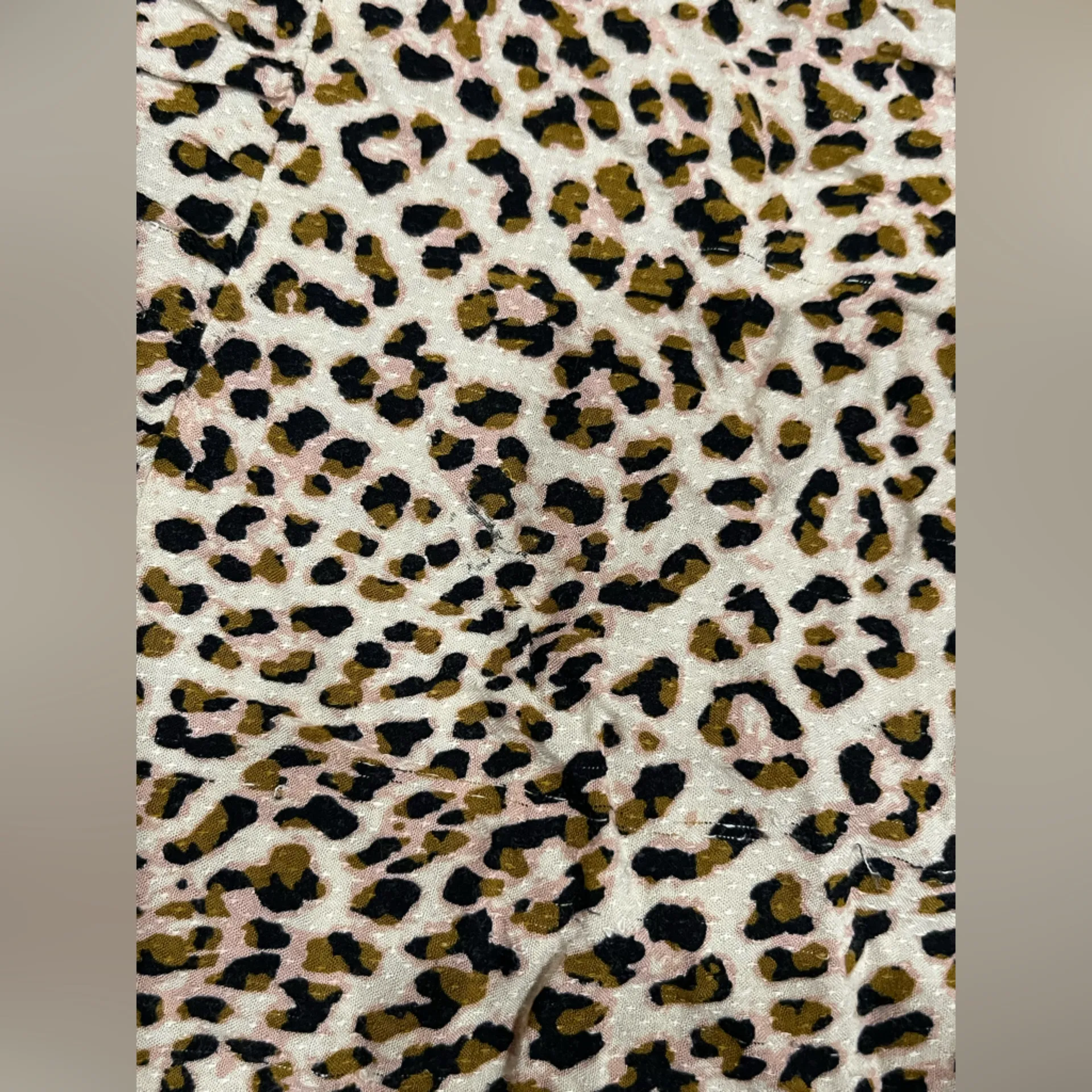 Terra & Sky Animal Print Blouse - Image 12