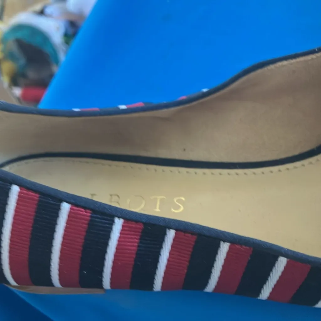 FINAL MARKDOWN Talbots Stylish Striped Women's Shoes 6 1/2 - Image 3