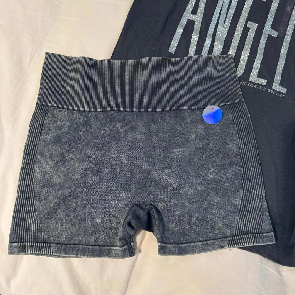 Victoria’s Secret Shirt and bike shorts set - Image 3