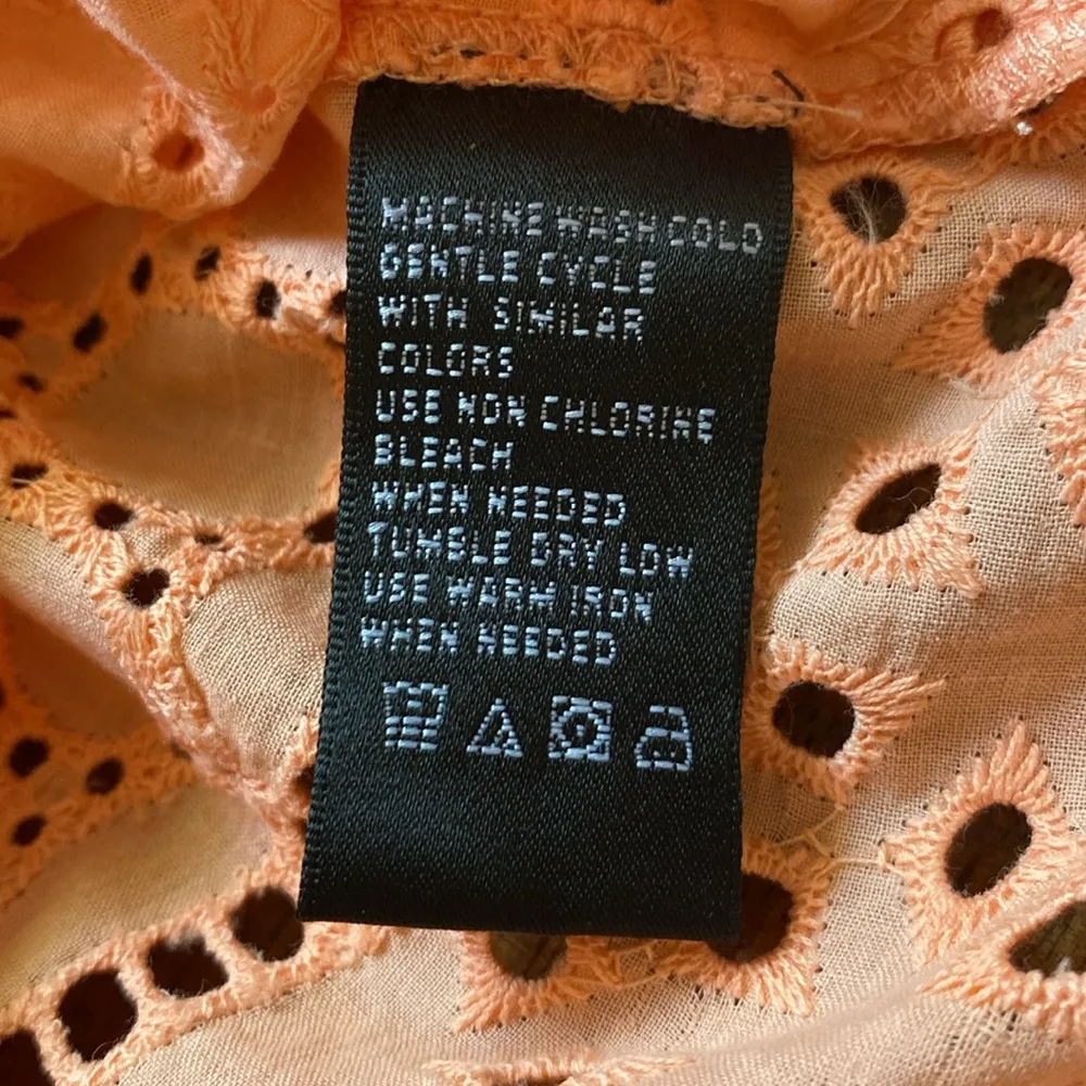 August Silk NWT Cotton Eyelet Top - Image 13