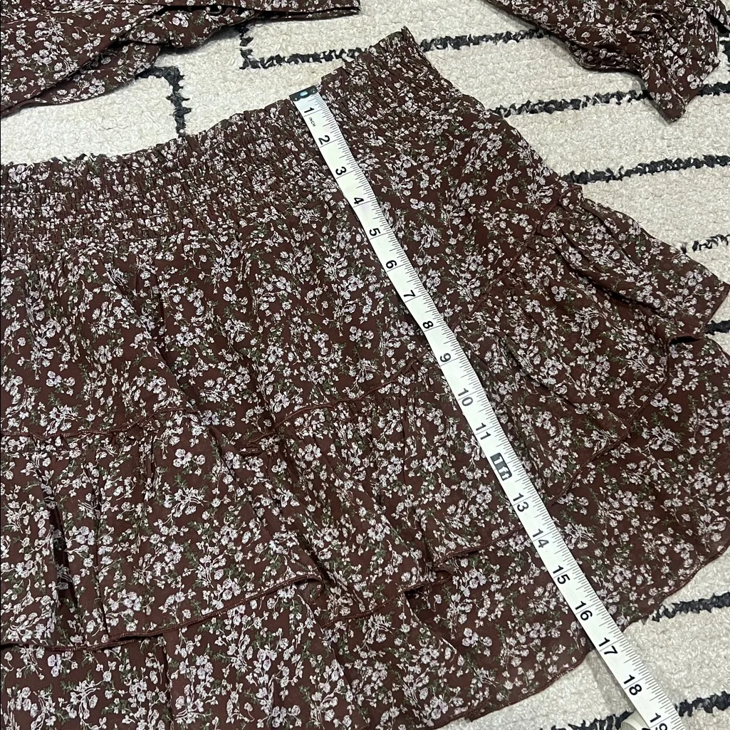 Altar'd State Floral Mini Skirt Set - Image 4