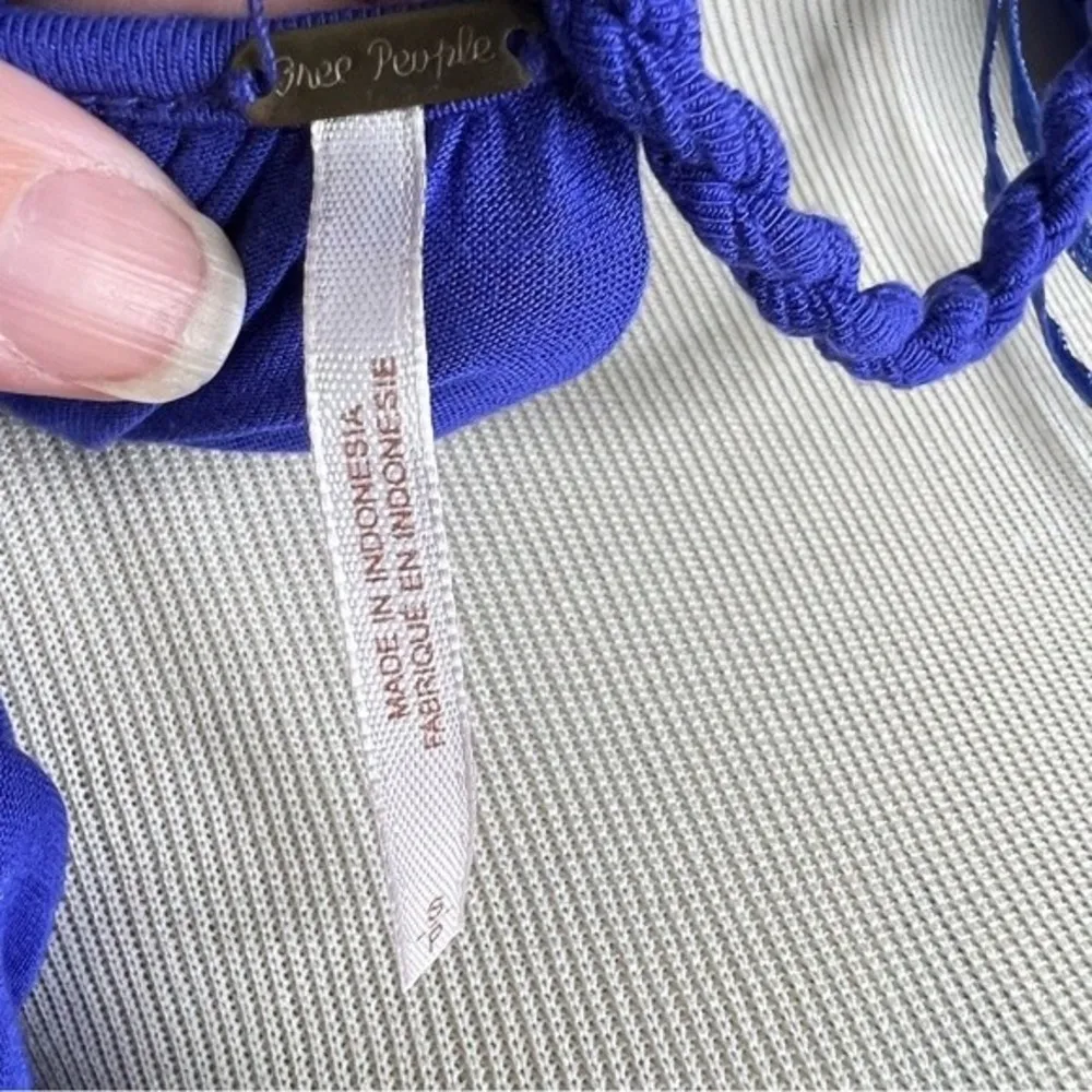 Free People  Ann’s Ruched bubble hem top - Image 9