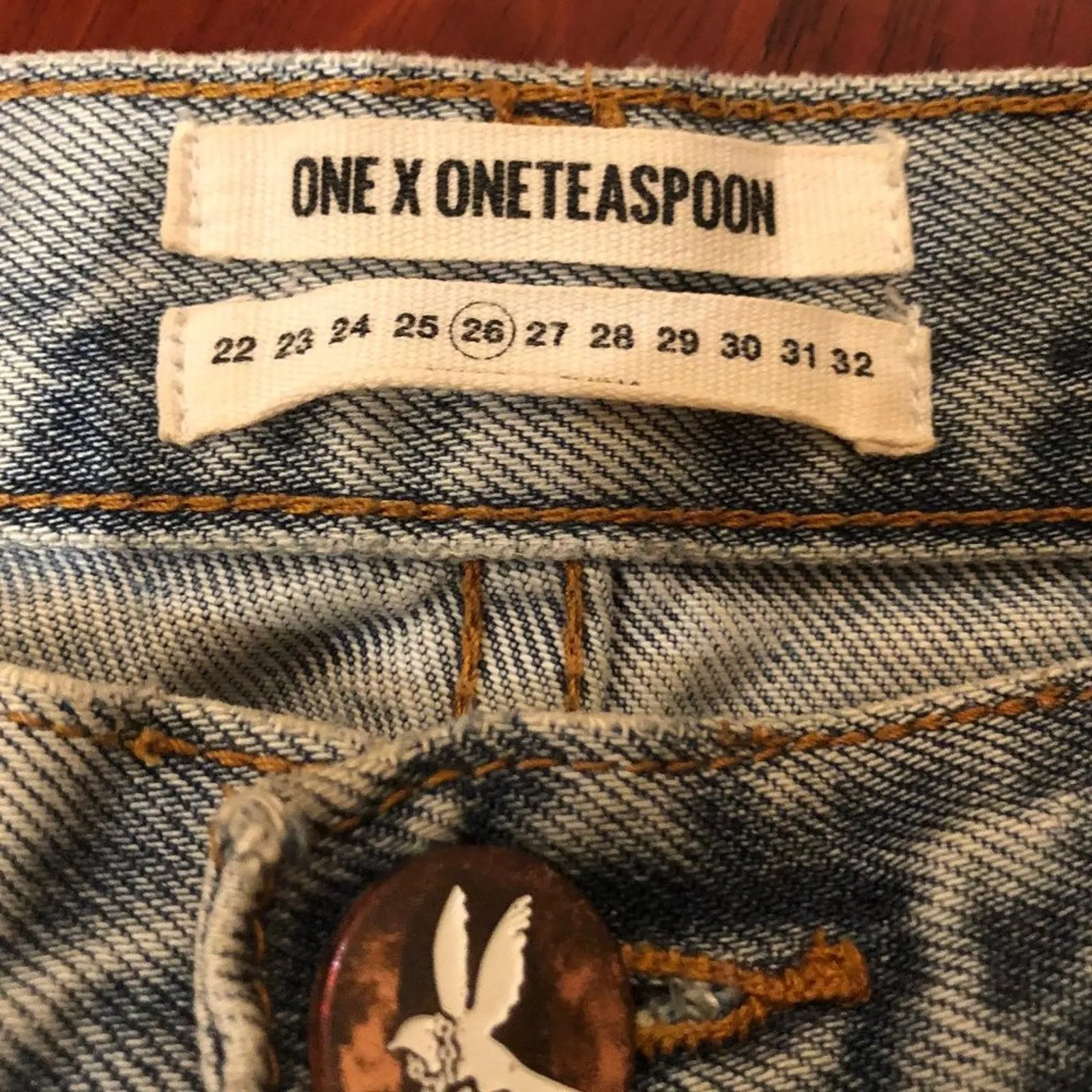 One Teaspoon Awesome Baggies Ripped Distressed - Image 3