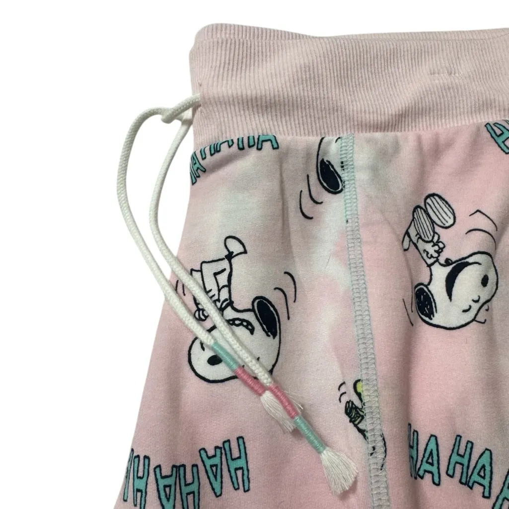 Peanuts Pink Snoopy Pajama Pants Size M - Image 7