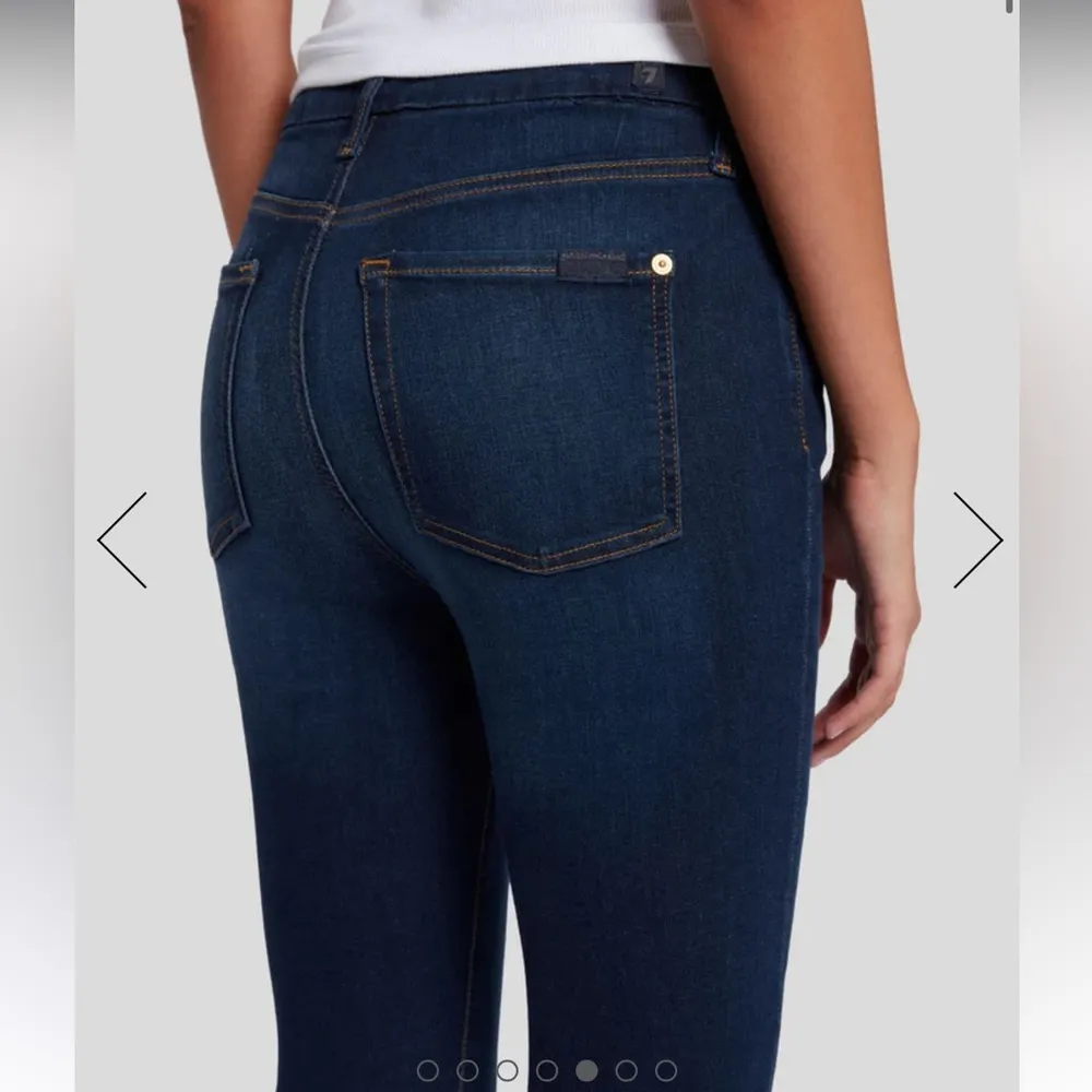 7 for all man kind SLIM ILLUSION HIGH WAIST ANKLE SKINNY IN TRIED AND TRUE - Image 2