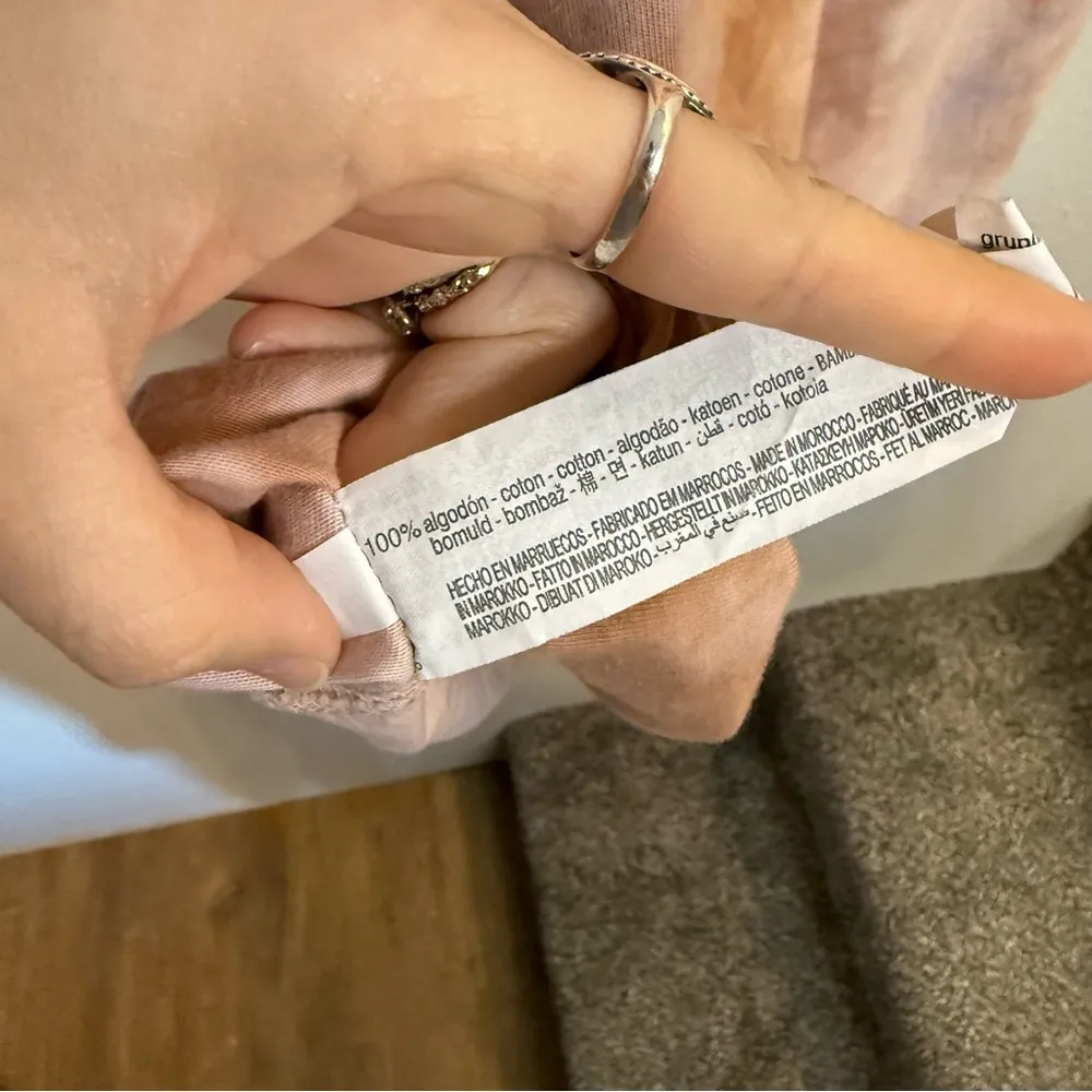 Zara Tie-Dye Halter Mini Dress - Image 9