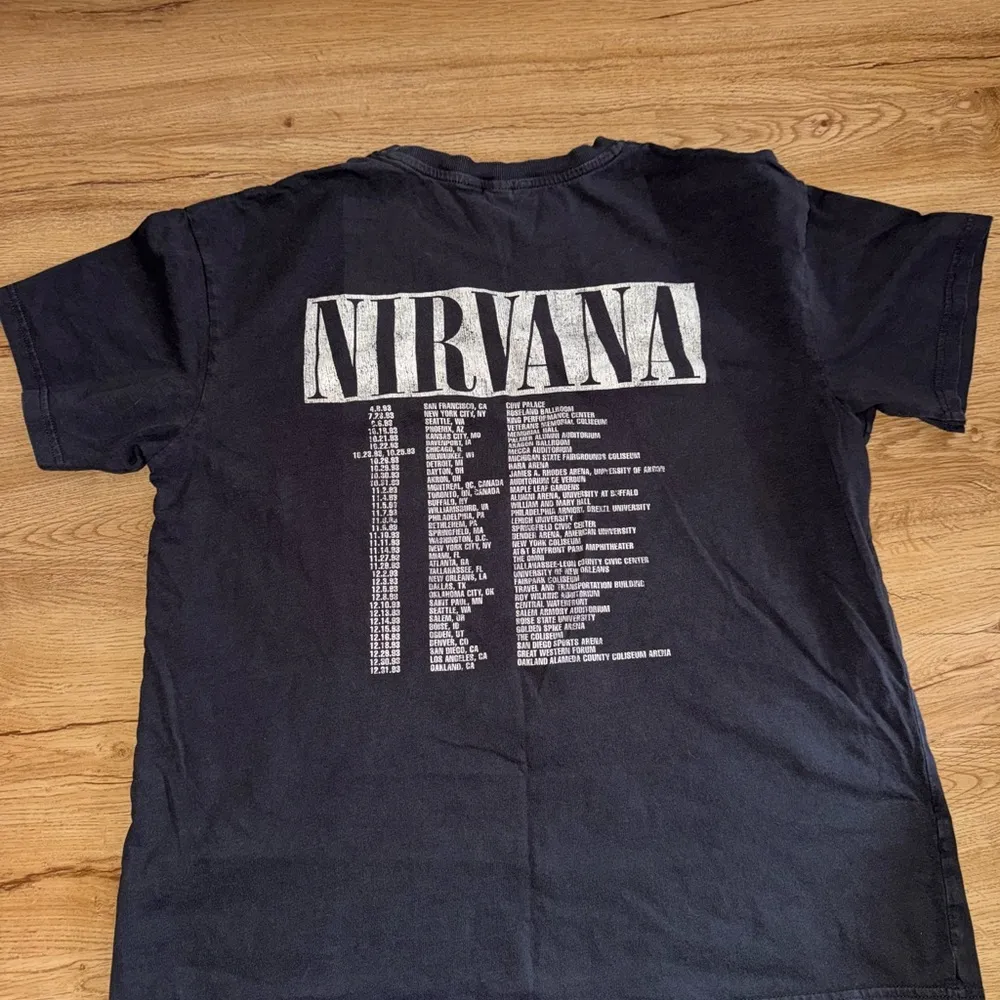 H&M Black Graphic Short Sleeve Tee - Image 2