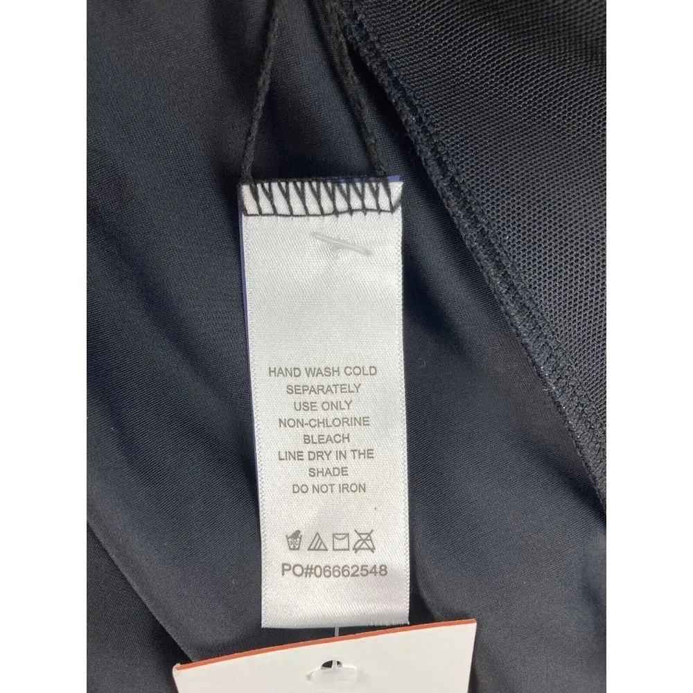 New Swimsuits For All One Piece Swimsuit Plus 16 Diamond Cut Out Swim Modesty Black - Image 4