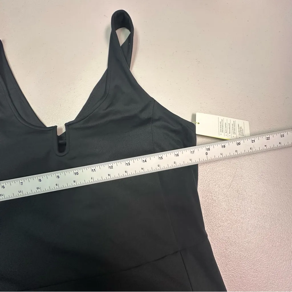 All in Motion Black Sleeveless Top with shorts - Image 4