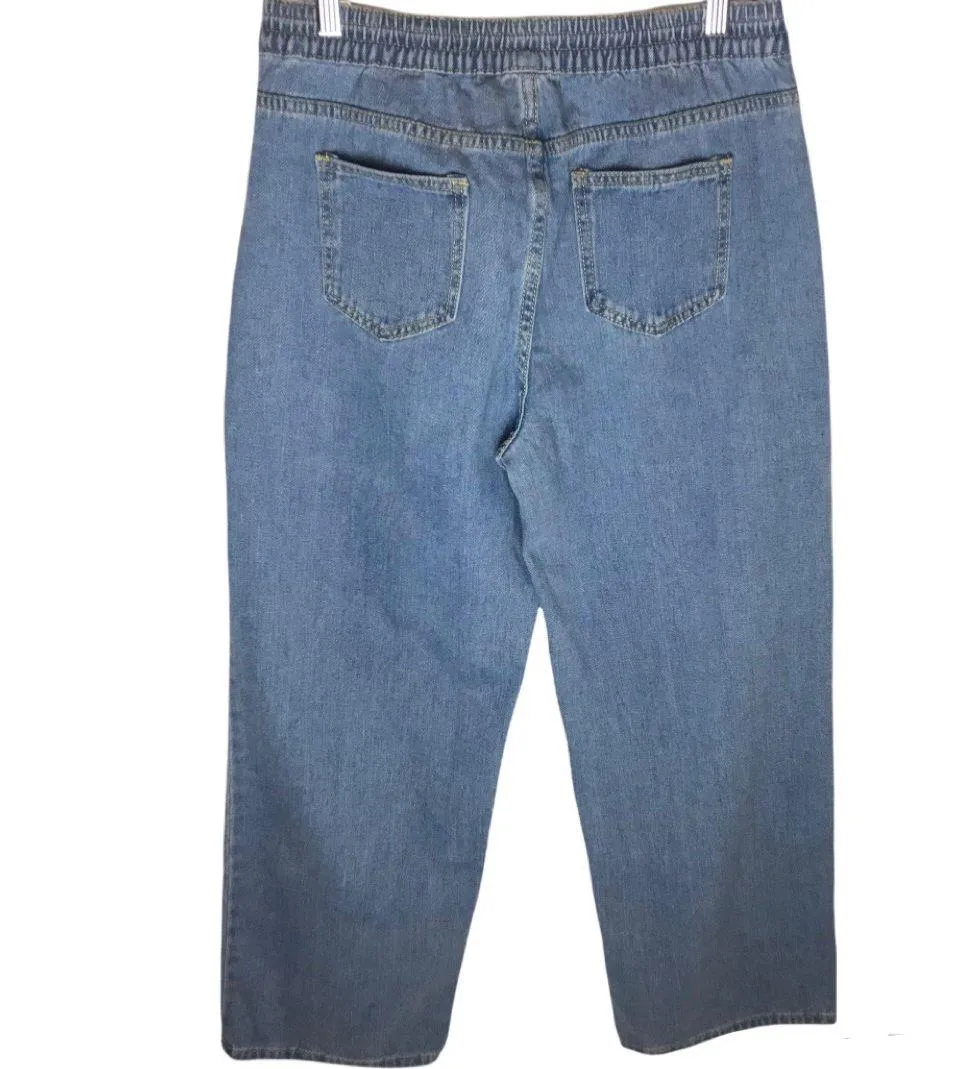 High Waist Wide Leg Jeans - Image 3