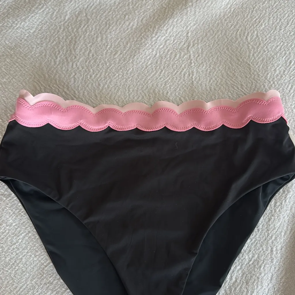 Beach Riot Harriet high waist Bottom Sweet Berry Wave, Size X-Large, $98 - Image 5