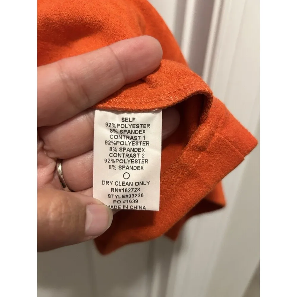 Boy Tiered Suede Feel Peasant Dress Women’s Size Small pink Purple Red Stripes - Image 5