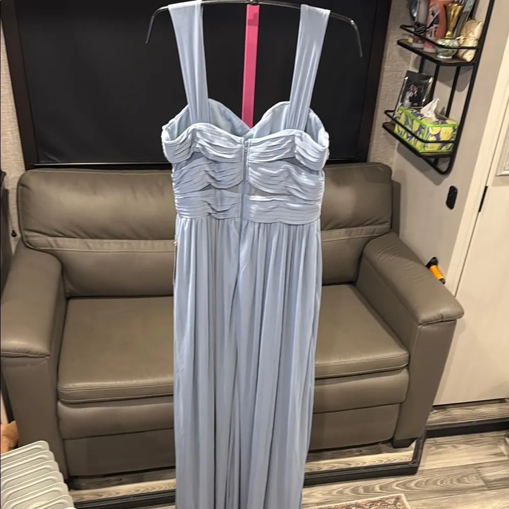 Birdy Grey Elegant Blue Evening Gown size Medium - Image 2
