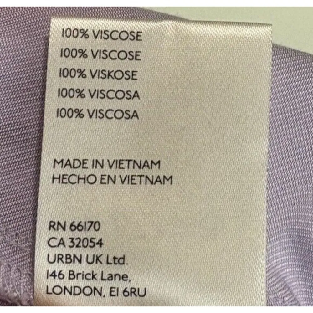 By Anthropologie Palazzo Utility Pants Cargo Wide Leg Lilac Purple Pull On Sz 10 - Image 15