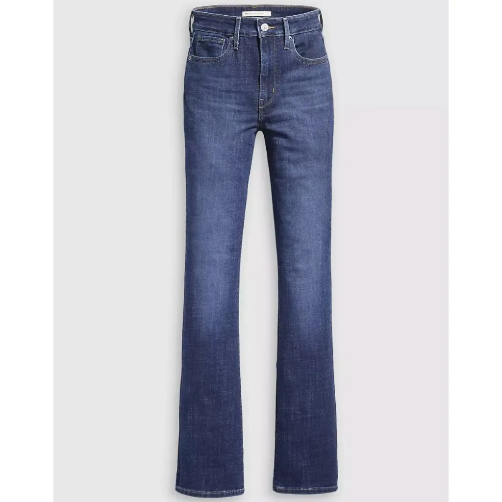Levi's 725 High Rise Bootcut Women's 28x30 Jeans Dark Wash Lapis Dark Horse - Image 6