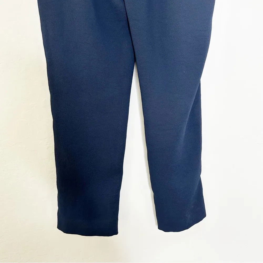 Aritzia Babaton Ankle Crop Pull On Cohen Pant Trousers Navy Blue | 6 - Image 7